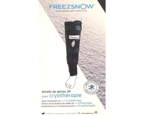 Attelle de Genou 3P Cryothérapie FREEZSNOW