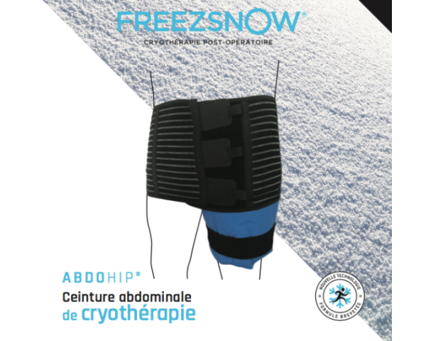 Ceinture Abdominale de Cryothérapie ABDOHIP 