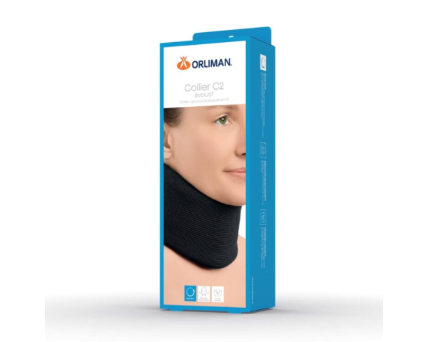 Collier cervical C2 évolutif en C1