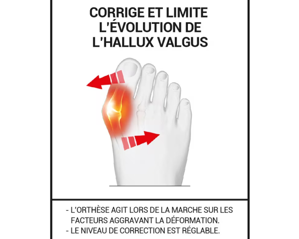 Orthèse corrective Hallux Valgus de jour Epitact