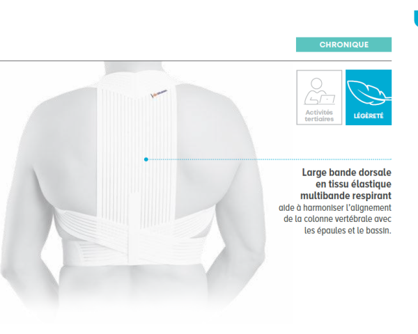 Correcteur de Posture DORSO LEAD