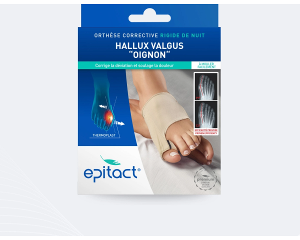 Orthèse corrective rigide de Nuit Hallux Valgus