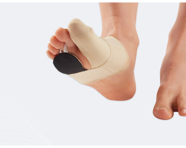 Orthèse corrective double pied Hallux Valgus