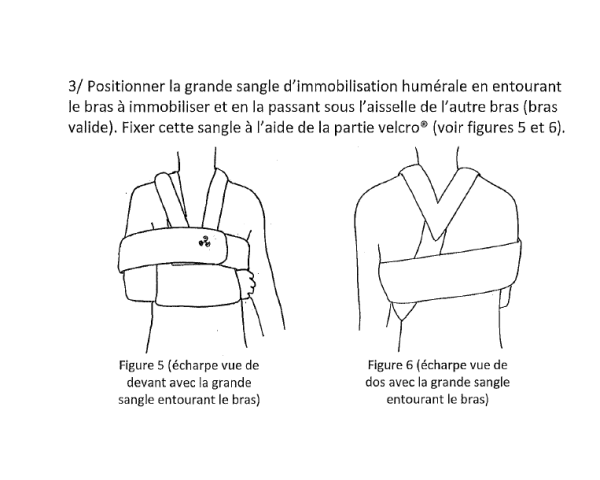 Echarpe coude au corps Y BREIZH ORTHO