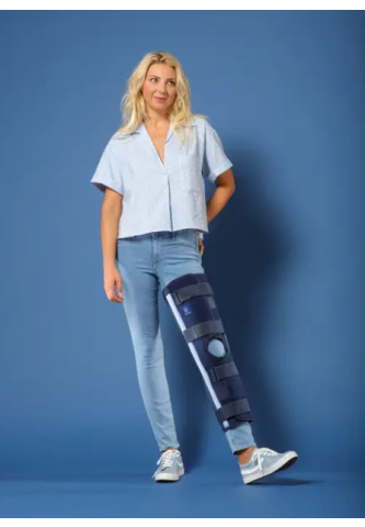 Attelle de Genou 3 Volets Immobilisation 0°