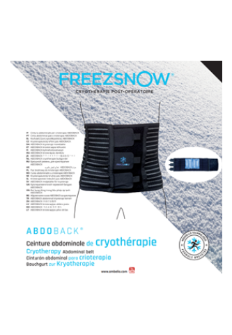 Ceinture abdominale Abdoback de la marque Freezsnow