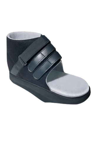Chaussure de décharge de l'avant pied Semelle Longue sans rebords PODO-MED