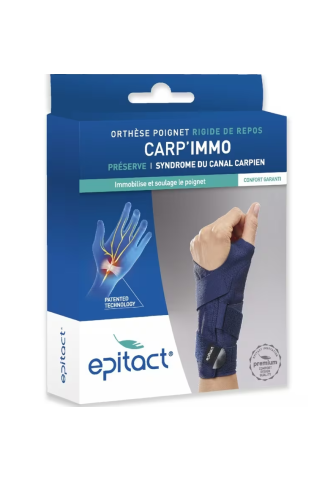 Orthèse de Poignet rigide repos CARP'IMMO