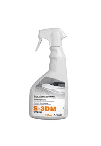Stericid S-3DM : spray détergent désinfectant 