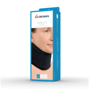 Collier cervical C2 évolutif en C1