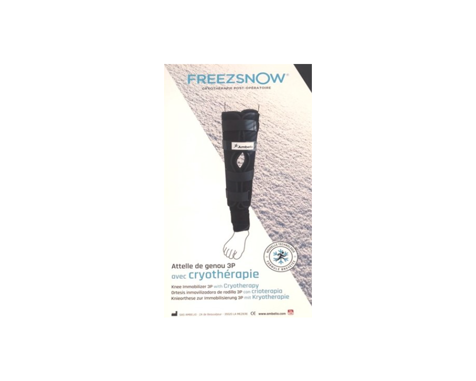 Attelle de Genou 3P Cryothérapie FREEZSNOW
