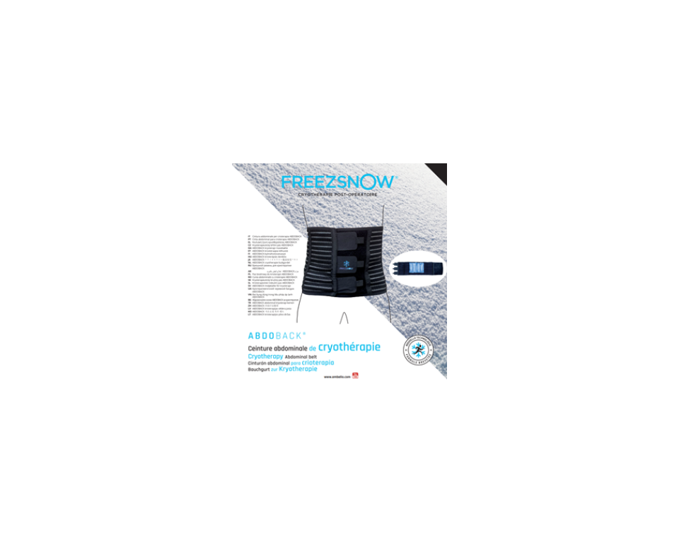 Ceinture Abdominale de Cryothérapie ABDOBACK