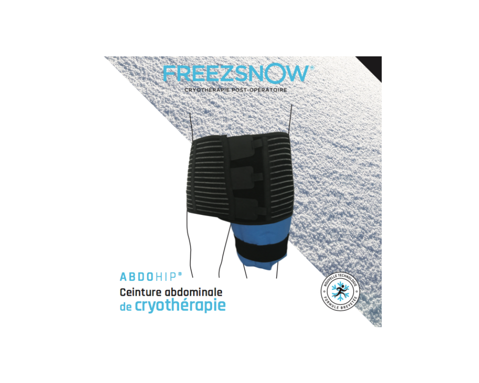 Ceinture Abdominale de Cryothérapie ABDOHIP 