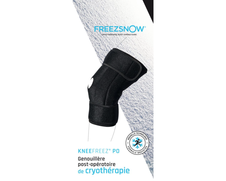Attelle de Genou Cryothérapie KNEEFREEZ POST-OP