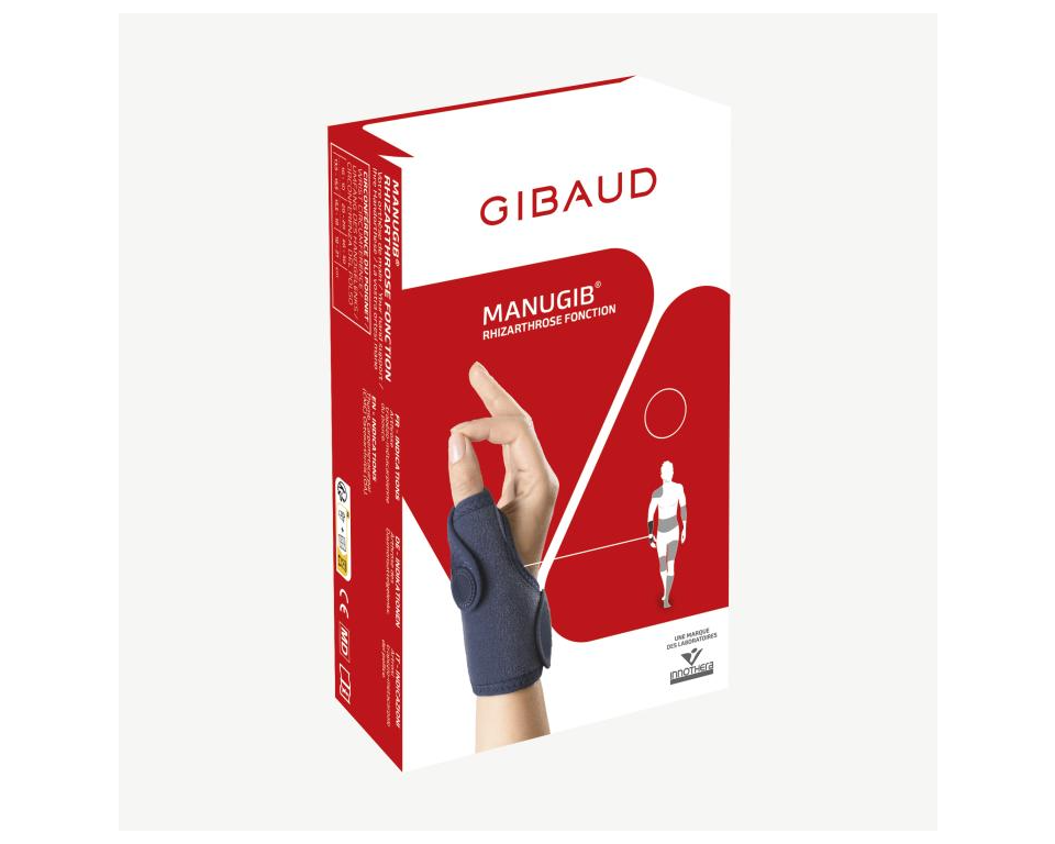 Orthèse de pouce Manugib Rhizarthrose Fonction