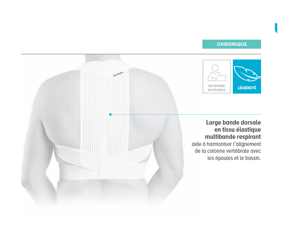 Correcteur de Posture DORSO LEAD