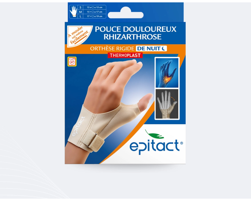 Orthèse Pouce Thermoformable Rhizarthrose