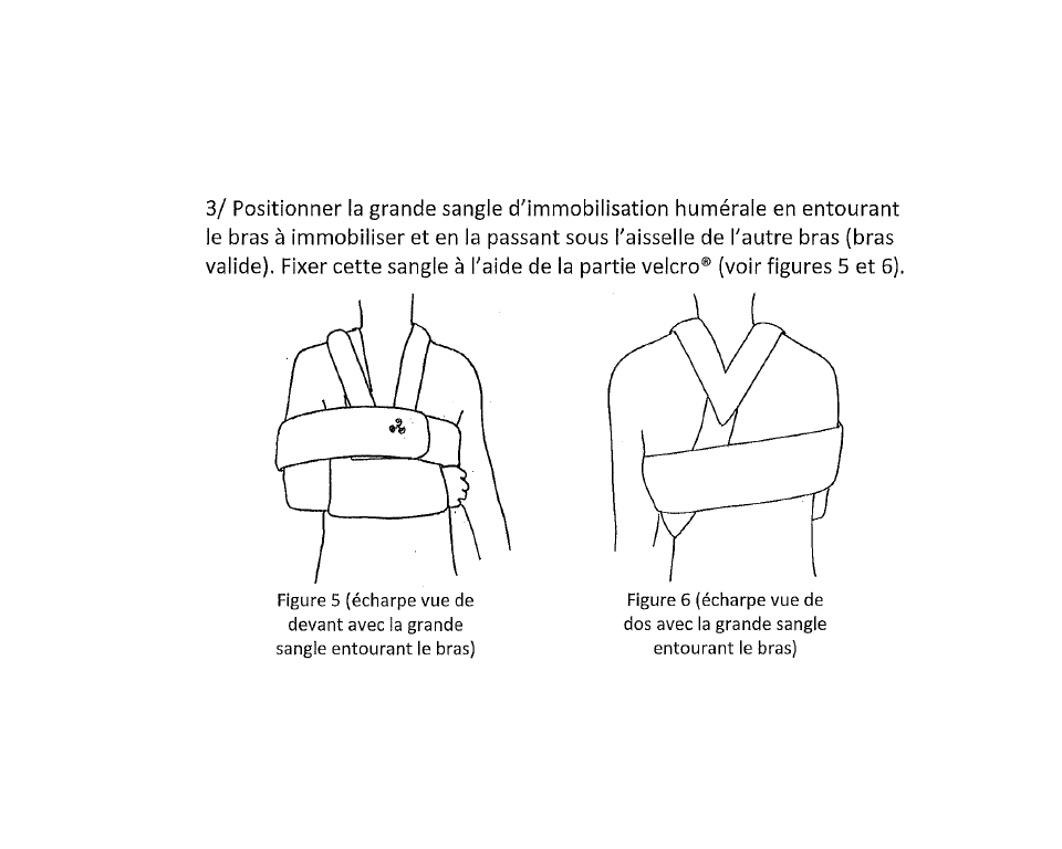 Echarpe coude au corps Y BREIZH ORTHO