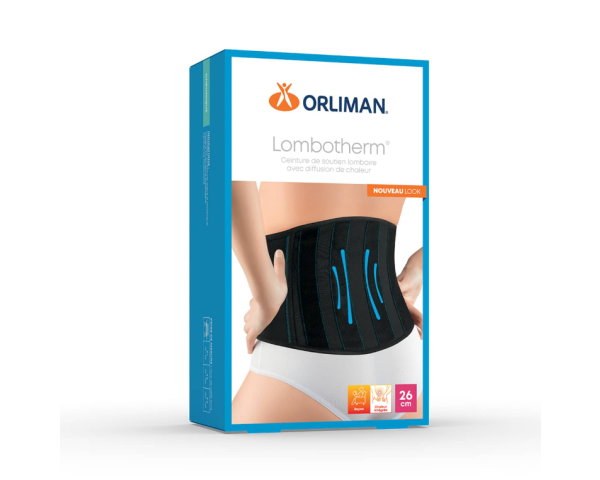 Ceinture de soutien Lombaire LOMBOTHERM Hauteur 26 cm