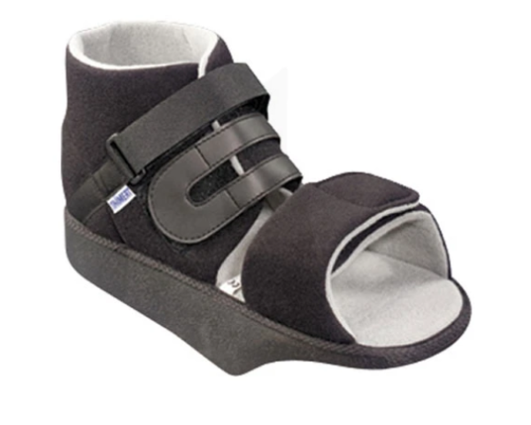 Chaussure de décharge de l'avant pied Semelle Longue avec Sangles de maintien PODO MED